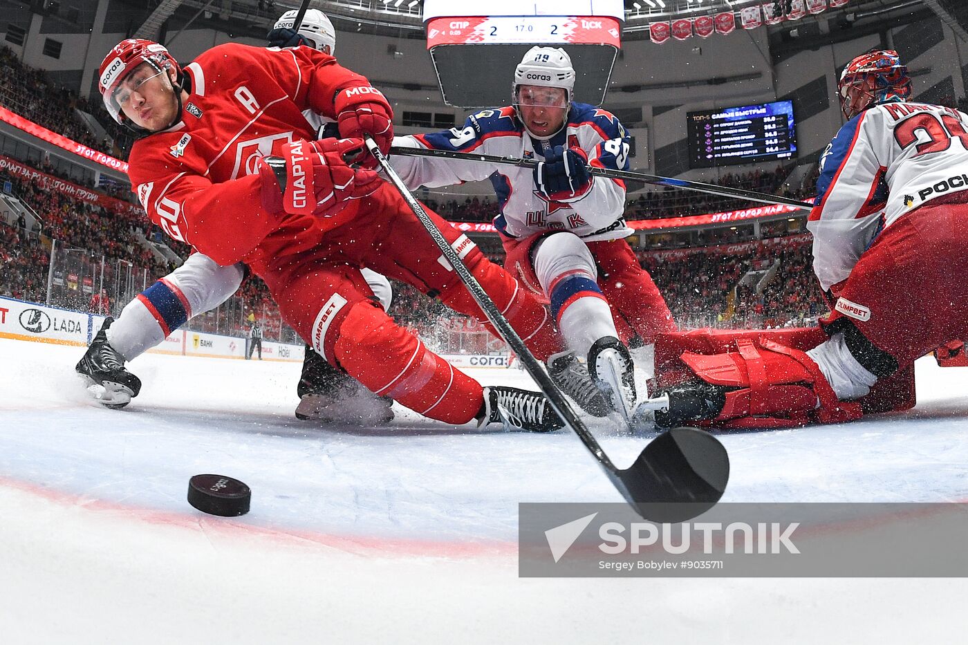 Russia Ice Hockey Kontinental League Spartak - CSKA