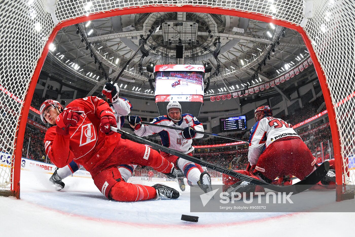 Russia Ice Hockey Kontinental League Spartak - CSKA