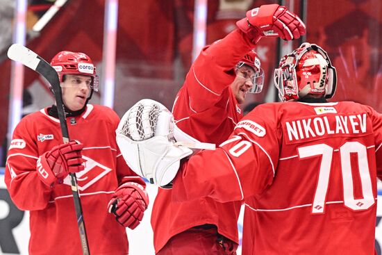 Russia Ice Hockey Kontinental League Spartak - CSKA