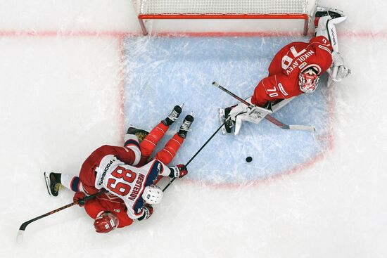 Russia Ice Hockey Kontinental League Spartak - CSKA