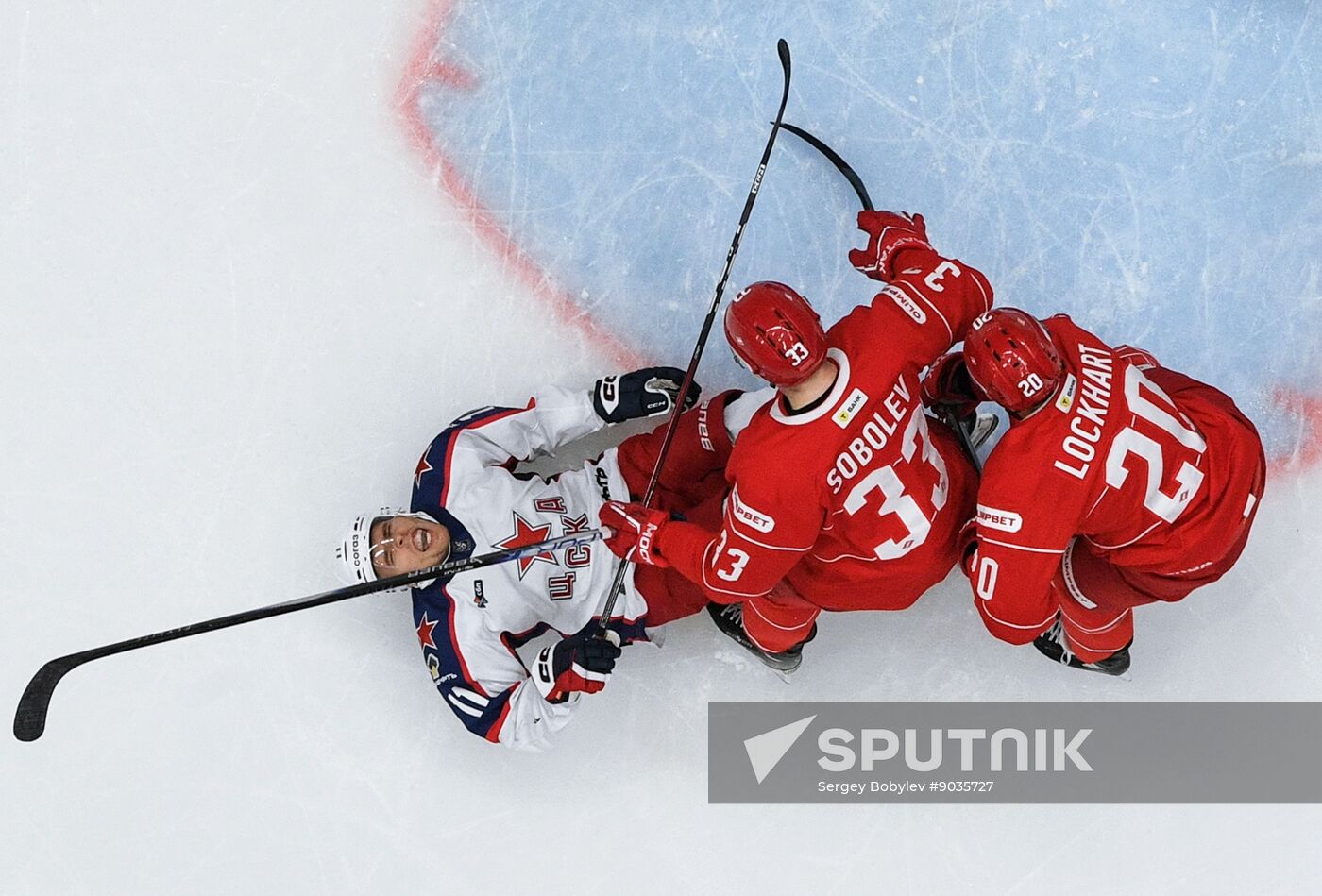 Russia Ice Hockey Kontinental League Spartak - CSKA
