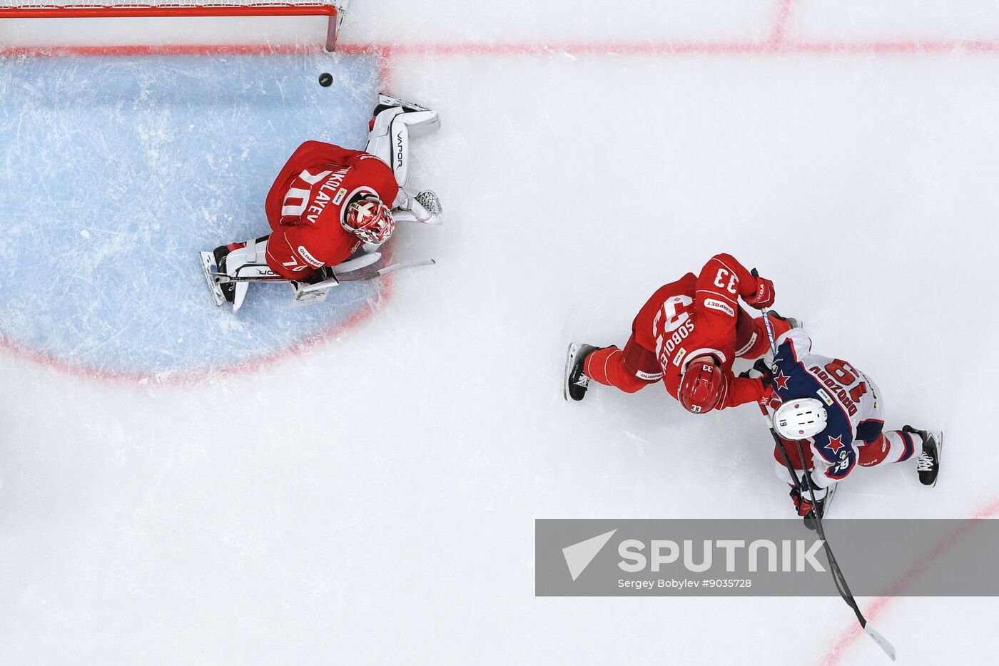 Russia Ice Hockey Kontinental League Spartak - CSKA