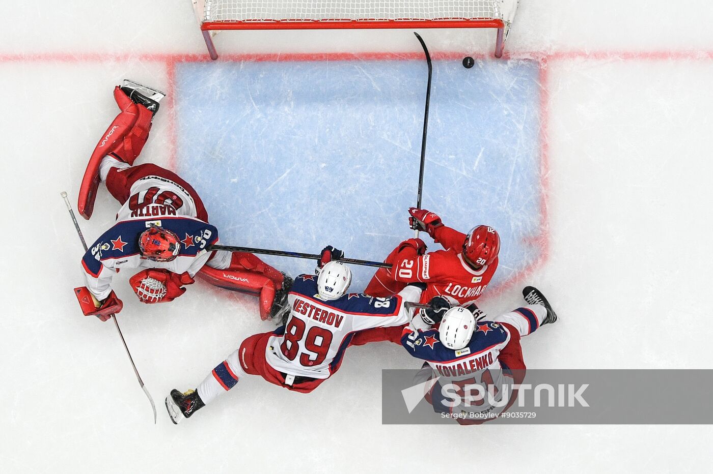 Russia Ice Hockey Kontinental League Spartak - CSKA
