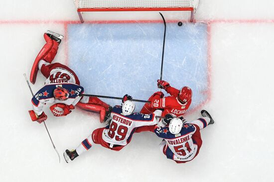 Russia Ice Hockey Kontinental League Spartak - CSKA