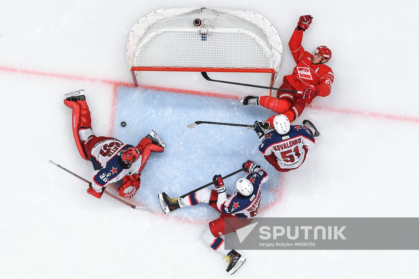 Russia Ice Hockey Kontinental League Spartak - CSKA