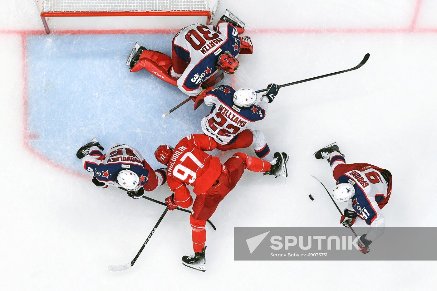 Russia Ice Hockey Kontinental League Spartak - CSKA