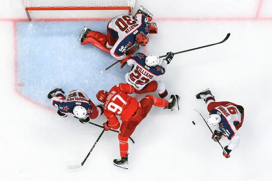 Russia Ice Hockey Kontinental League Spartak - CSKA