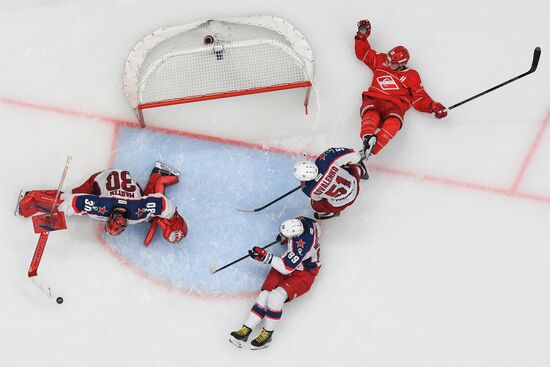 Russia Ice Hockey Kontinental League Spartak - CSKA