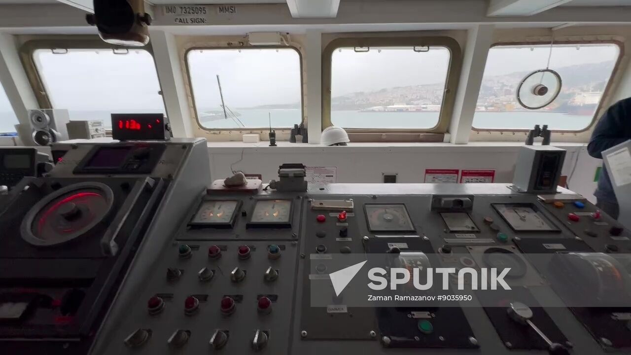 Turkey Russia Ferry Traffic