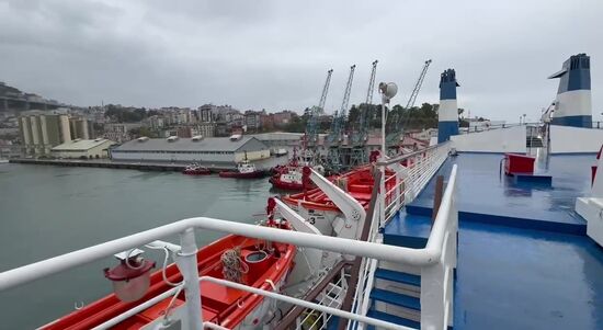 Turkey Russia Ferry Traffic