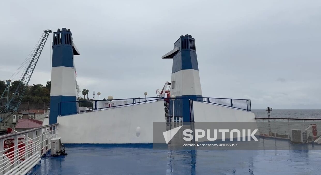 Turkey Russia Ferry Traffic