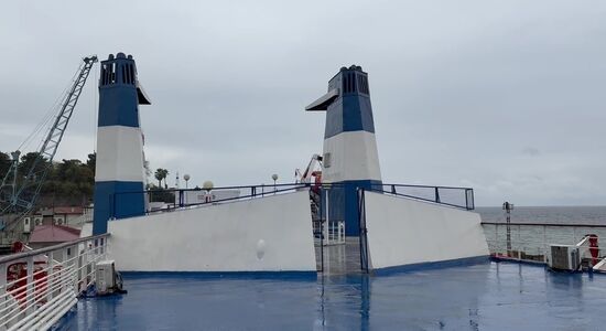 Turkey Russia Ferry Traffic