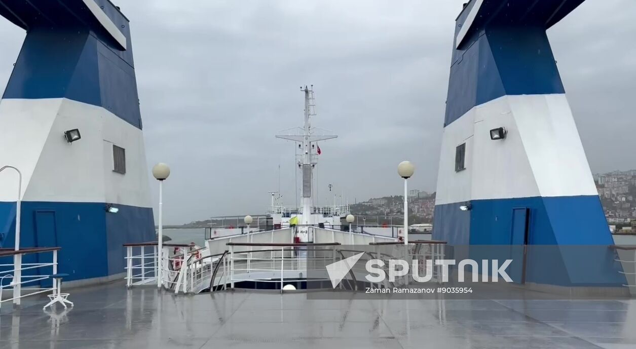 Turkey Russia Ferry Traffic
