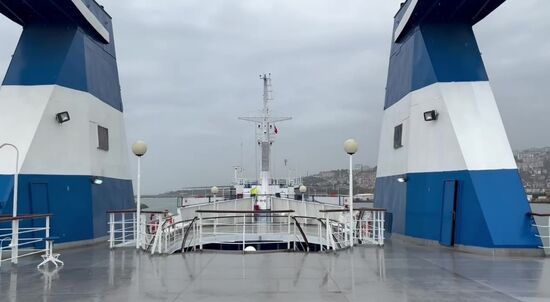 Turkey Russia Ferry Traffic