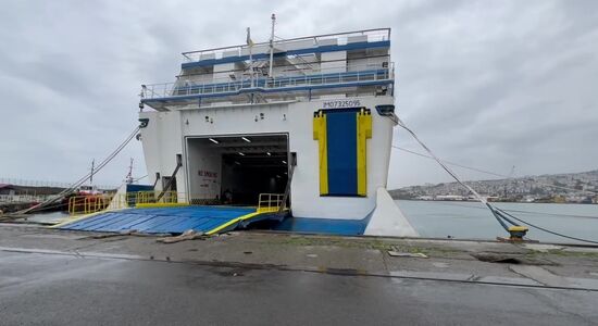 Turkey Russia Ferry Traffic