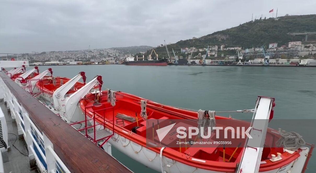 Turkey Russia Ferry Traffic