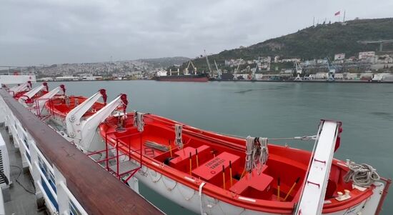 Turkey Russia Ferry Traffic