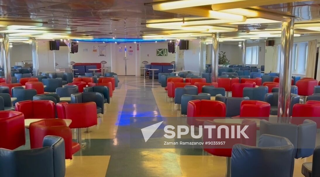 Turkey Russia Ferry Traffic