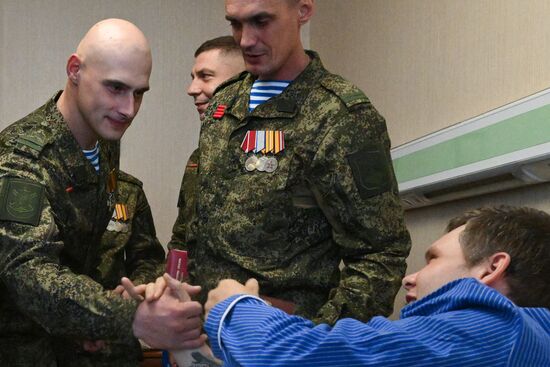 Russia Putin Military Hospital