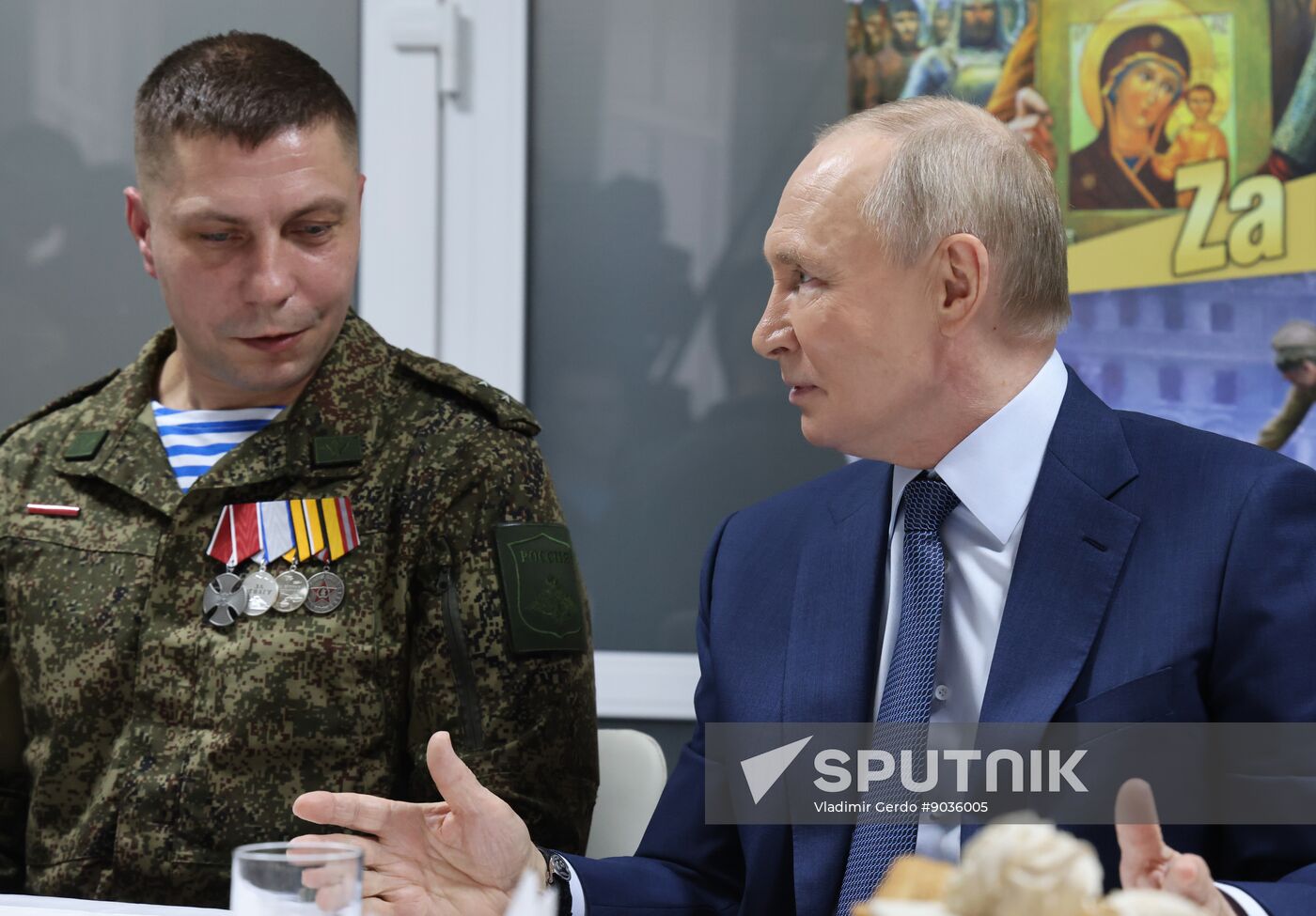 Russia Putin Military Hospital