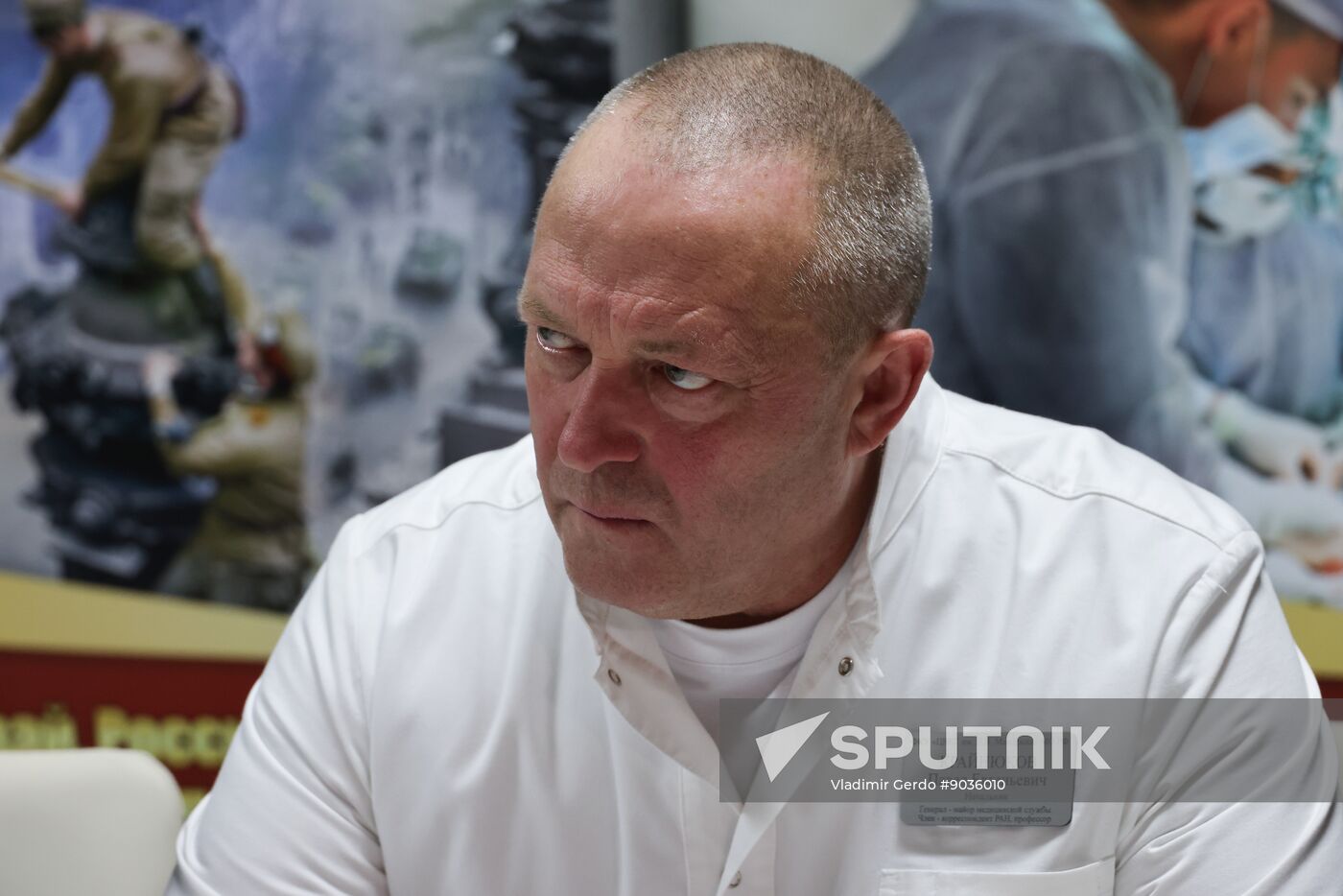 Russia Putin Military Hospital