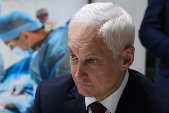 Russia Putin Military Hospital