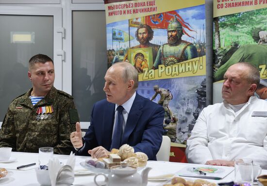 Russia Putin Military Hospital