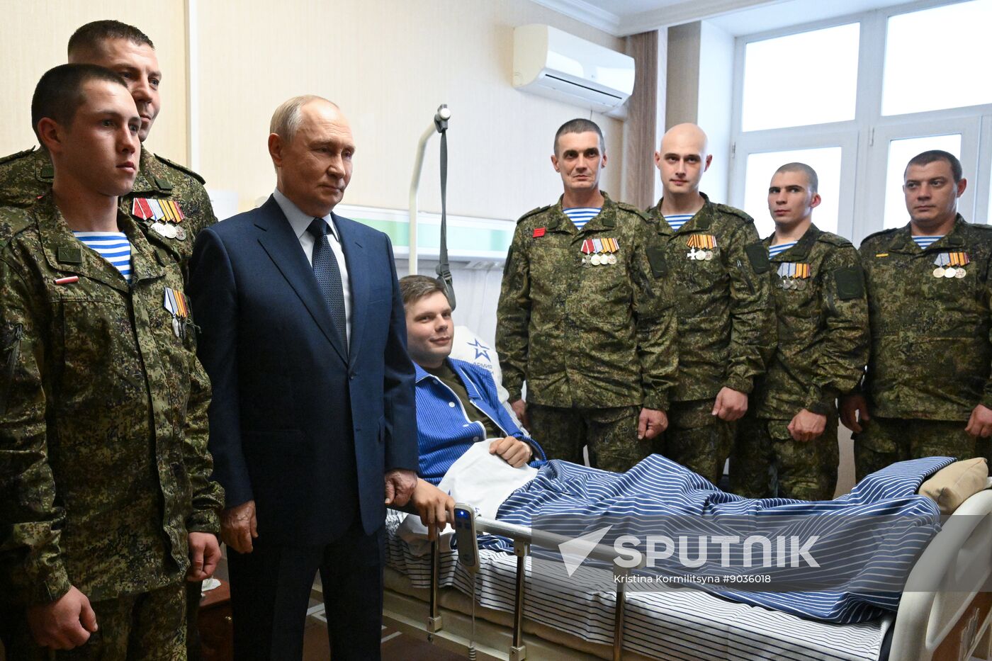 Russia Putin Military Hospital
