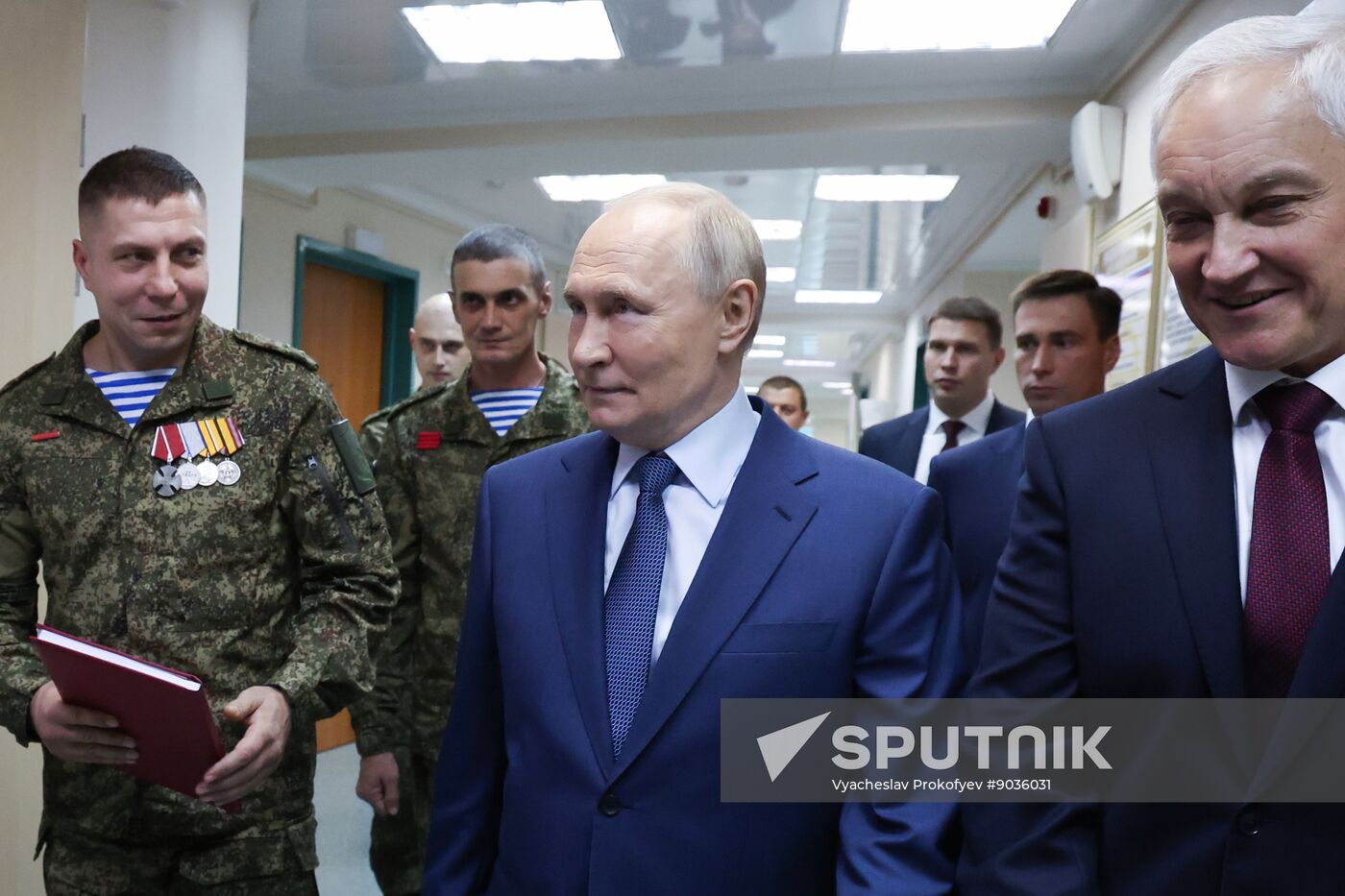 Russia Putin Military Hospital