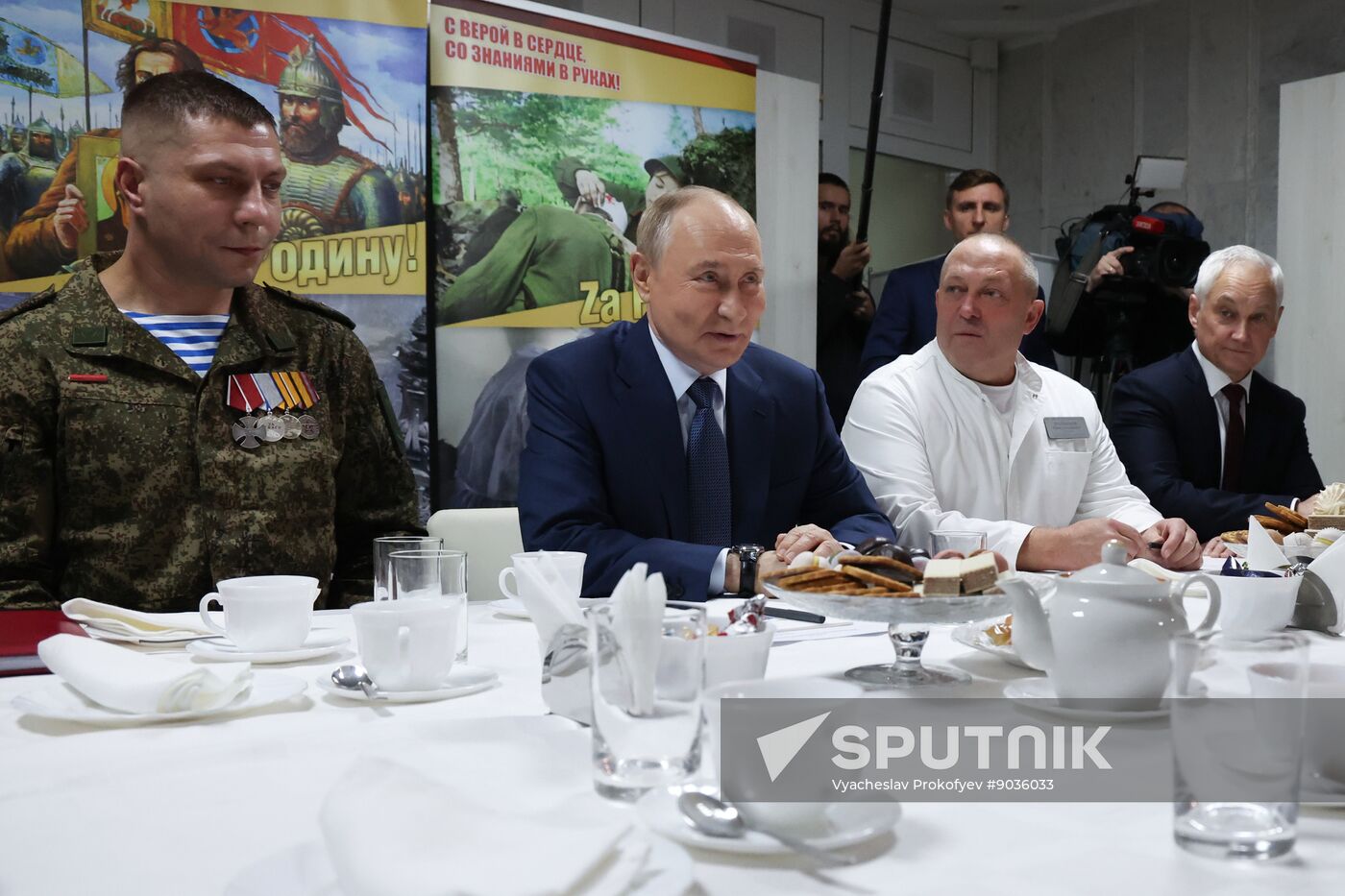 Russia Putin Military Hospital