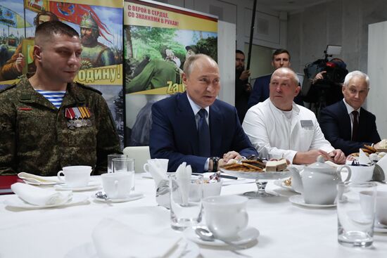 Russia Putin Military Hospital