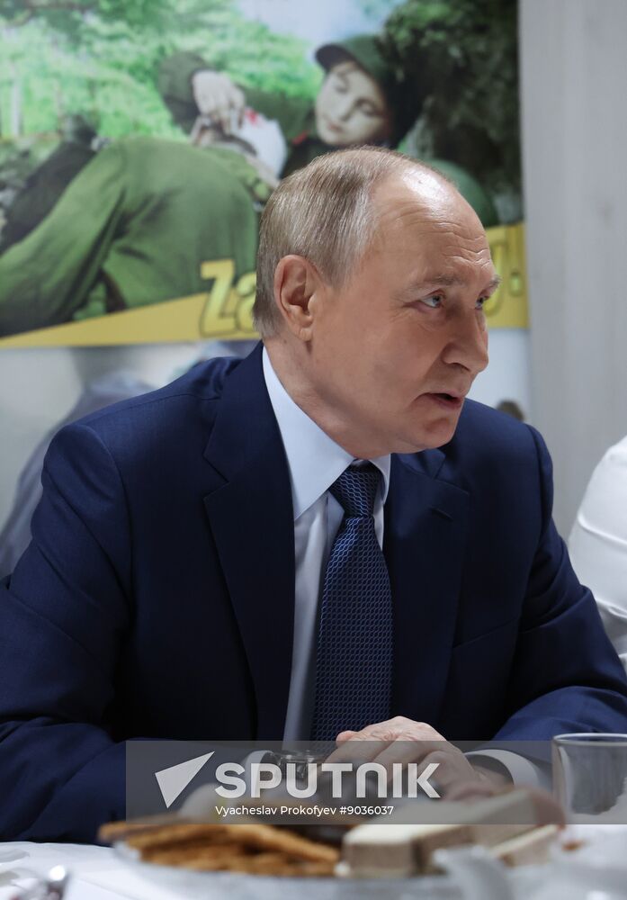 Russia Putin Military Hospital