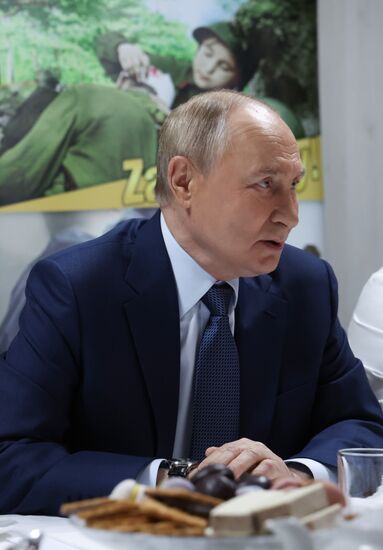 Russia Putin Military Hospital