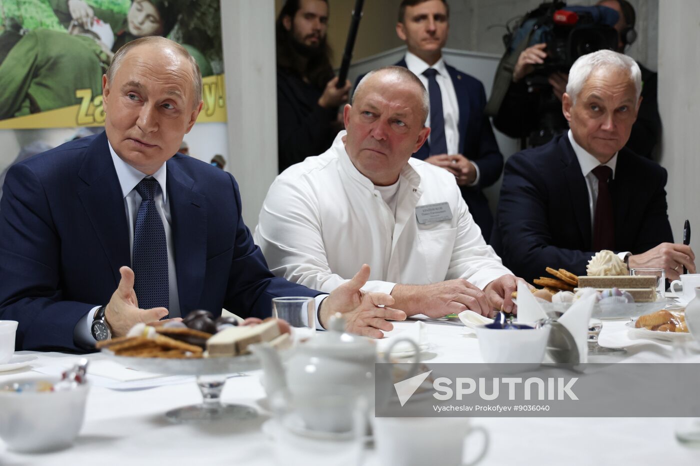 Russia Putin Military Hospital