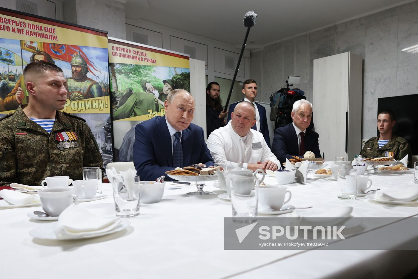 Russia Putin Military Hospital