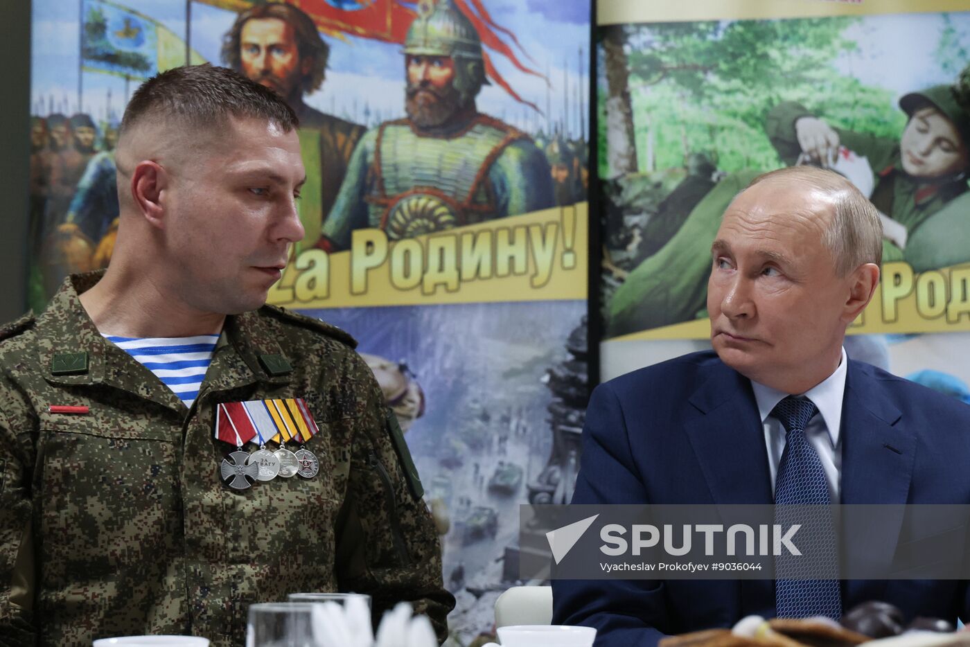 Russia Putin Military Hospital