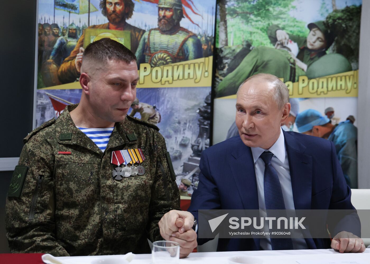 Russia Putin Military Hospital