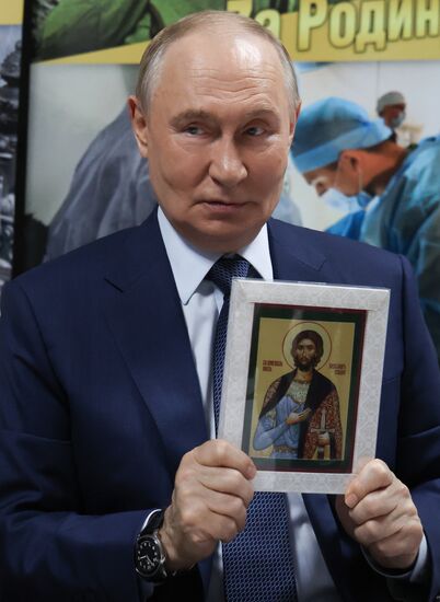 Russia Putin Military Hospital