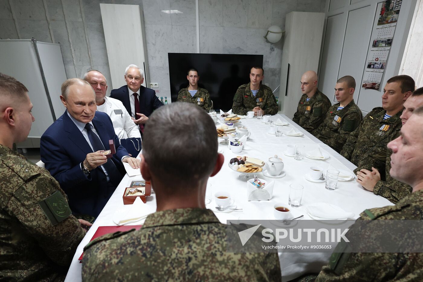 Russia Putin Military Hospital