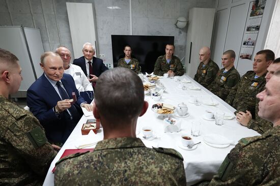 Russia Putin Military Hospital