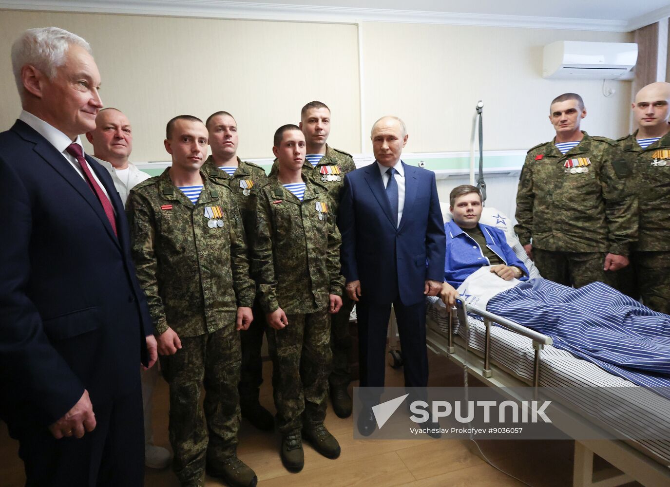 Russia Putin Military Hospital