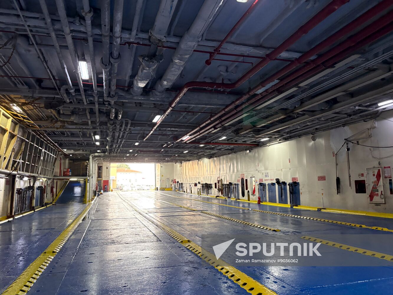 Turkey Russia Ferry Traffic