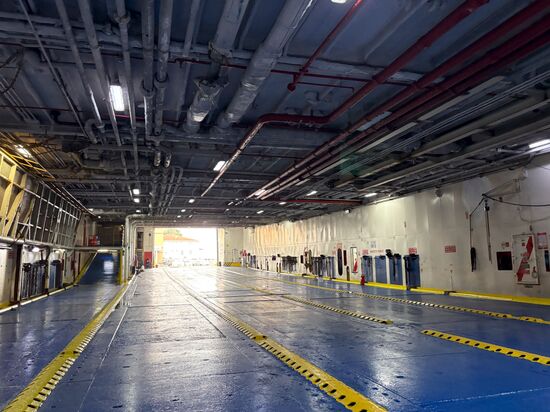 Turkey Russia Ferry Traffic