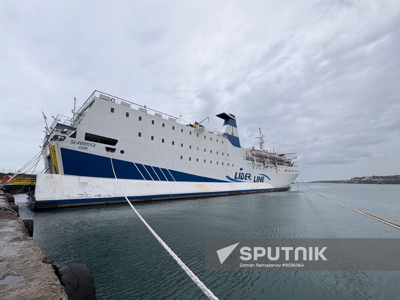Turkey Russia Ferry Traffic