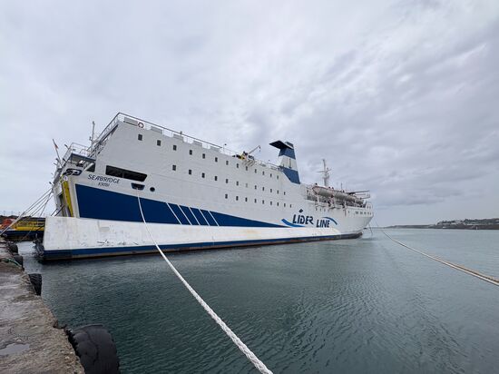 Turkey Russia Ferry Traffic