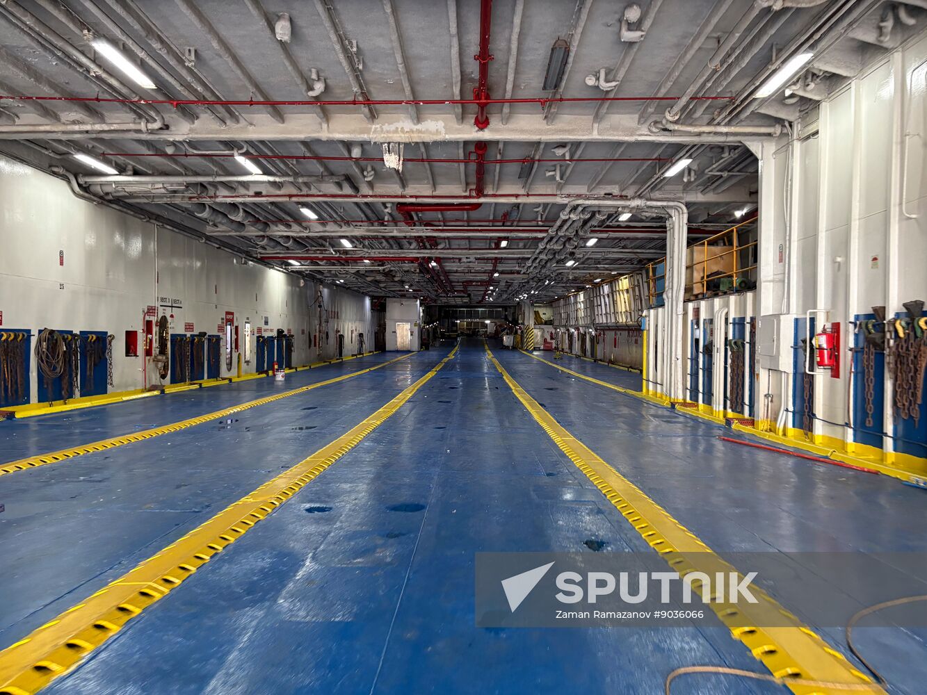 Turkey Russia Ferry Traffic