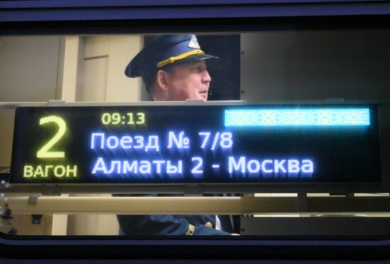 Russia Kazakhstan Railway Traffic