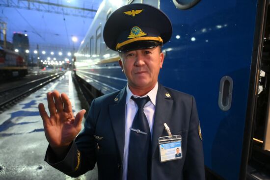 Russia Kazakhstan Railway Traffic