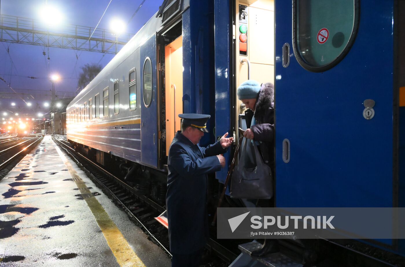 Russia Kazakhstan Railway Traffic