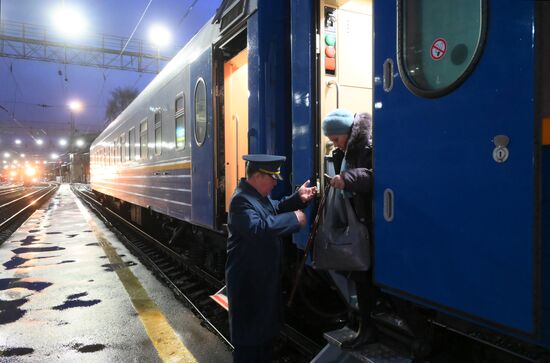 Russia Kazakhstan Railway Traffic
